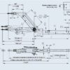 Тормоз наката в сборе с изогнутым дышлом 161 VB-2 от 850 до 1600 кг