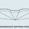 Крыло BASIC для тандемов без брызговика